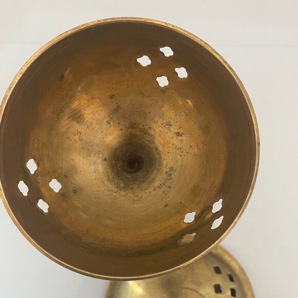 Brass Incense Burning for Cones or Sticks - Picture 5 of 8